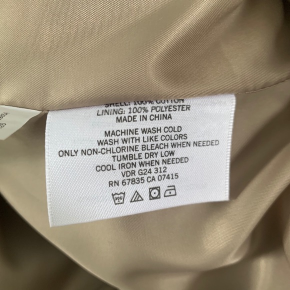 Nautica Tan Two Button Blazer Jacket - Picture 3 of 9